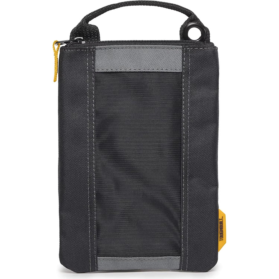TOUGHBULILT Werkzeugtasche und Schraubenaufbewahrungstasche aus Segeltuch, 3er-Set, Schwarz, B/T/H: 27,5 x 17,5 x 3 cm - Bild 4