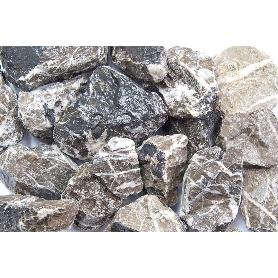Scherf Marmorbruch Naturstein Grau-Weiß 50 - 100 mm 1000 kg Big-Bag - Bild 2