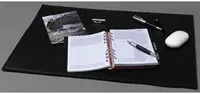 Alassio Schreibunterlage aus Leder in Schwarz B/T: 65,0 x 45,0 cm - Bild 1