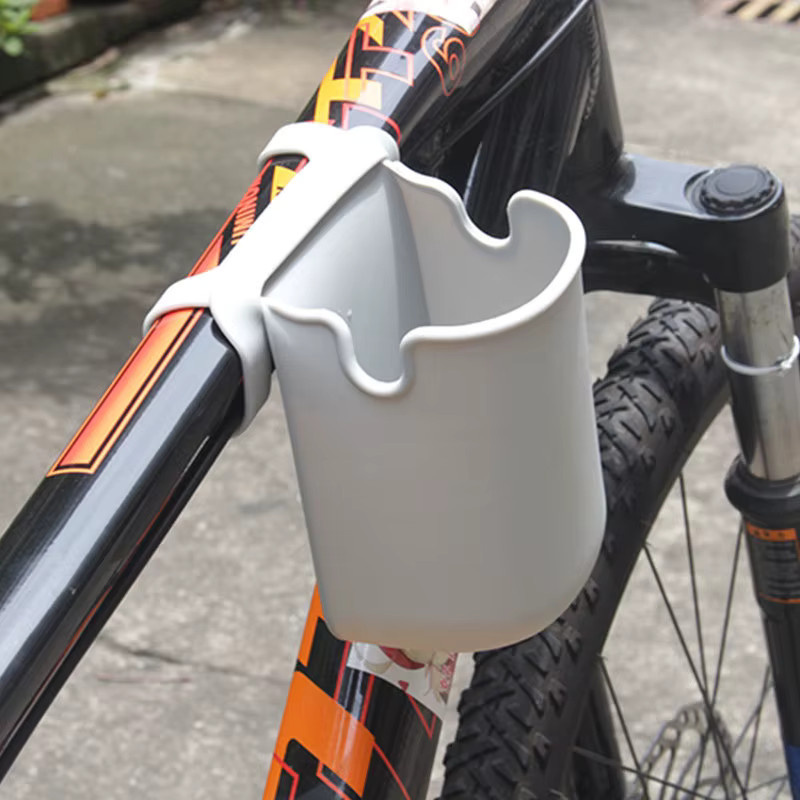 MoShuBe Silikon Flaschenhalter in Grün für Kinderwagen, Rollstuhl und Fahrrad - Bild 2