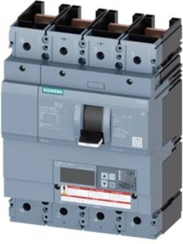 Siemens Leistungsschalter 3VA6460-5KT41-0AA0 in Grau mit einem Einstellbereich von 240 - 600A und einer maximalen Schaltspannung von 600 V/AC - Bild 1