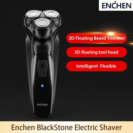 Enchen BlackStone Elektrorasierer, Herren, Schwarz-Rot