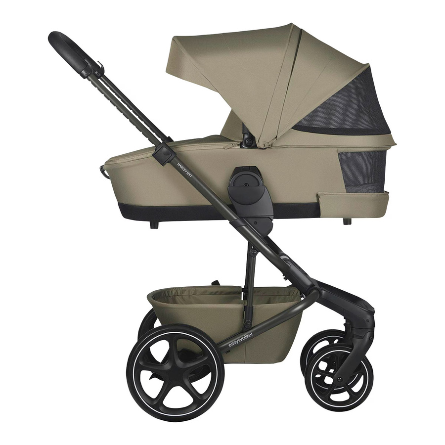 Easywalker Kombikinderwagen Harvey NXT in Grün mit Regenverdeck und Schwenkrädern - Bild 2