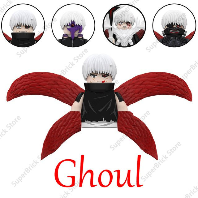 SLUBAN Tokyo Ghoul Kaneki Ken Mini Actionfiguren, Bausteine Set - Bild 1