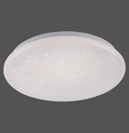 Just Light LED-Deckenleuchte Skyler Weiß Durchmesser: 34 cm