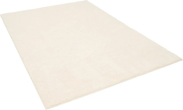 Pergamon Luxus Hochflor Langflor Teppich Silky in Beige, Breite: 140 cm, Länge: 200 cm - Bild 1