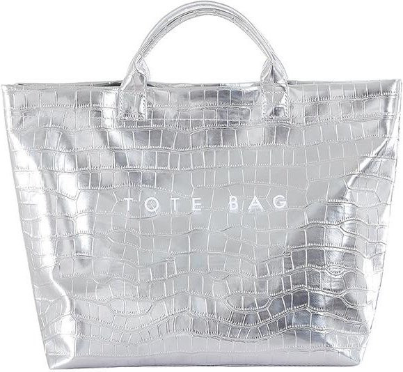 Wucifang Bags Handtasche, silber, Damen - Bild 1