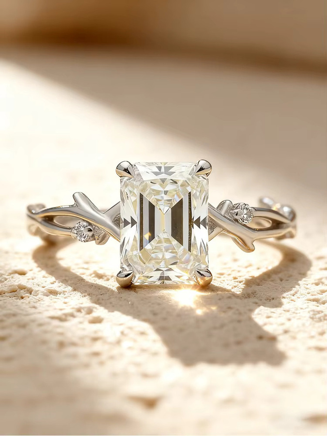 Ring 925 Silber, Zirkonia, Damen - Bild 1