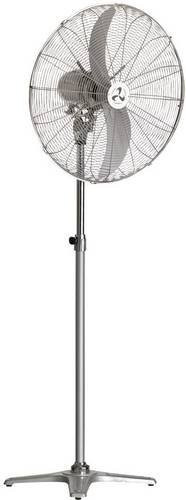 CasaFan WM2 Stand Eco Standventilator Silber-Grau mit Chrom, 123 W, oszillierend und schwenkbar, Höhe: 158 cm, Durchmesser: 65 cm - Bild 1