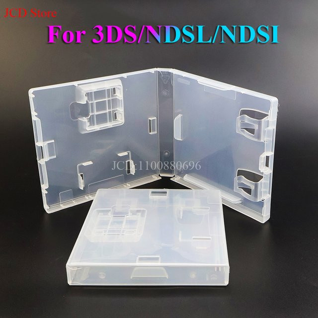 ChengHaoRan Tragbare Spielkarten-Schutzhülle aus Kunststoff für Nintendo 3DS, NDSL und NDSI in Transparent - Bild 1