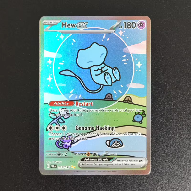 Bandai Pokémon-Karten Mew Ex, Sammelkartenspiel, Englisch - Bild 2