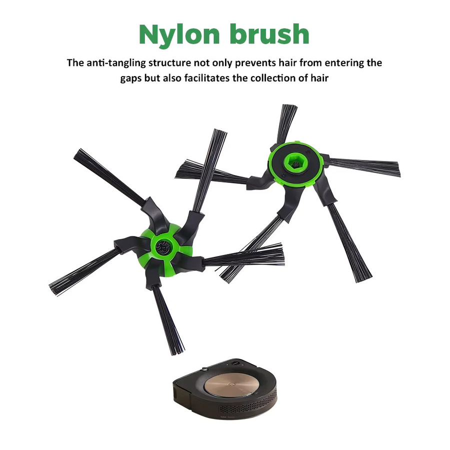 Seitenbürstenzubehör für iRobot Roomba S9 und S9 Plus in Schwarz - Bild 2