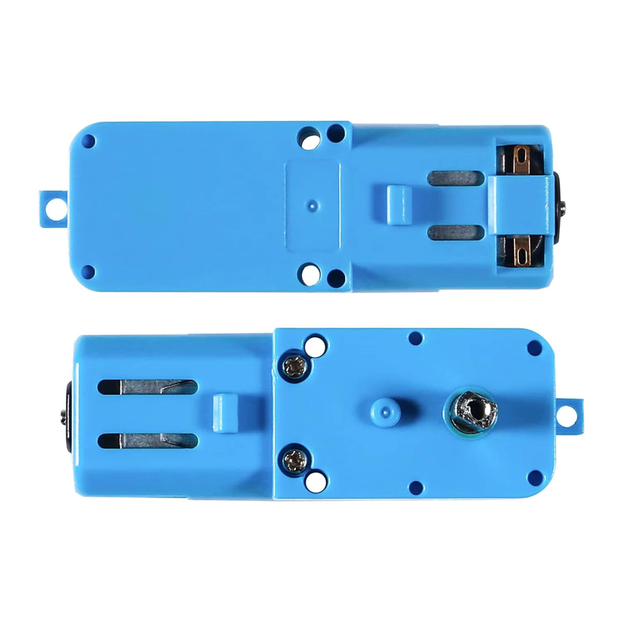 4 Stück T-Getriebemotor Mini DC 6V, mit Metallgetriebe - Bild 2