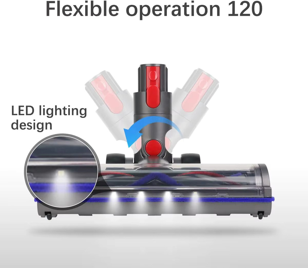 Dyson Staubsaugermotorkopf in Grau als Ersatzteil passend für V7 V8 V10 V11 V15 sowie SV10 SV12 SV14 Animal Absolute Modelle - Bild 4