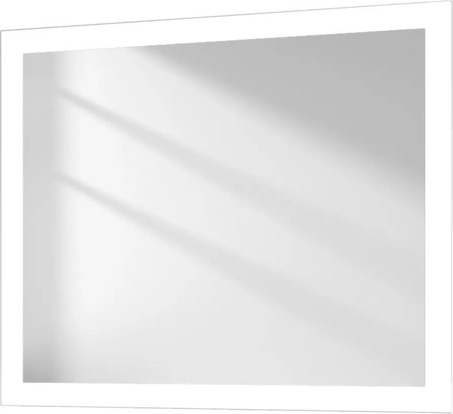 Emke LED Badspiegel mit Kippschalter in Kaltweiß und Warmweiß, B/H: 50 x 60 cm - Bild 1