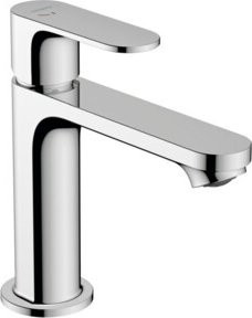 Hansgrohe Waschtisch-Einhebelmischer Rebris S 110 CoolSt mit Met.-Zugstangen-Ablaufgarnitur in Chrom - Bild 1