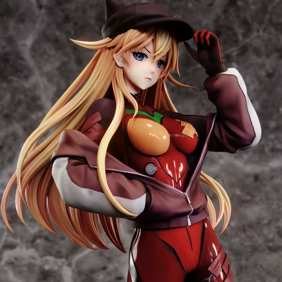 Bandai Eva Baseball-Uniform Mädchen Figur, Einzelfigur, Kunststoff - Bild 3