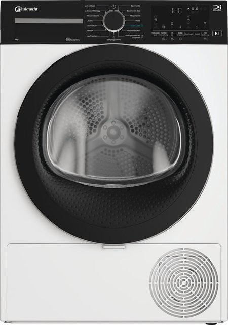 Bauknecht Wärmepumpentrockner BT IS 85C WBS in Weiß mit Dampfprogrammen, 8,0 kg Fassungsvermögen - Bild 1