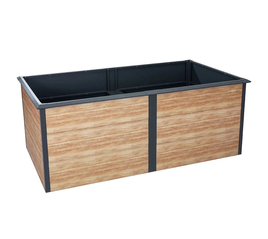 Westmann Hochbeet Primus-Multi XL aus Metall in Anthrazit, B/T/H: 200 x 100 x 77 cm - Bild 3