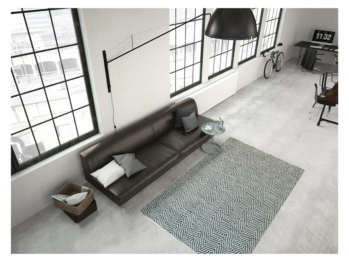 ME GUSTA Teppich Cocktail in Grau im Vintage Stil, B/T: 150 x 80 cm - Bild 2