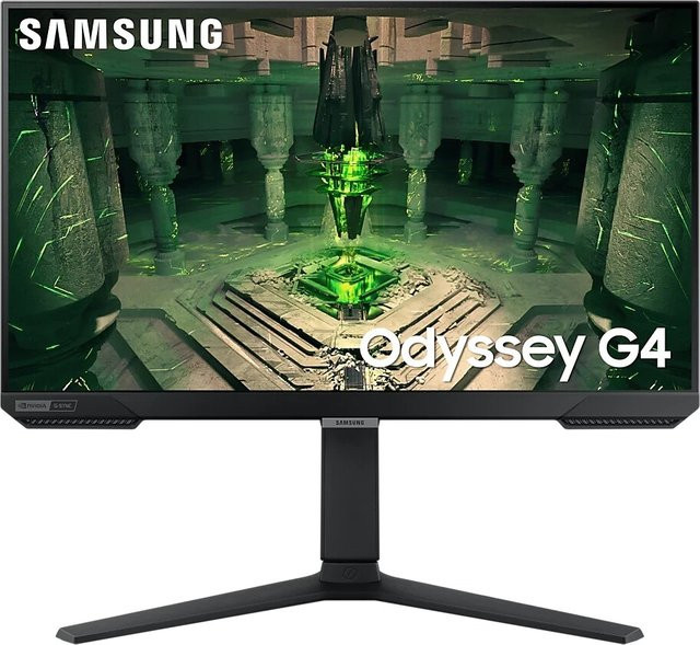 Samsung Odyssey G4 Gaming-Monitor S25BG400EU, 25 Zoll, Full-HD, IPS, 240 Hz, 1 ms, Schwarz - Bild 2