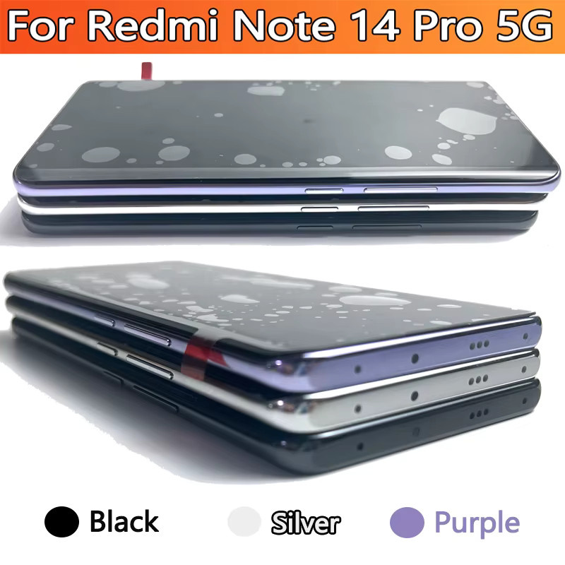 Xiaomi Redmi Note 14 Pro 5G AMOLED Display Ersatz mit Touchscreen - Bild 4