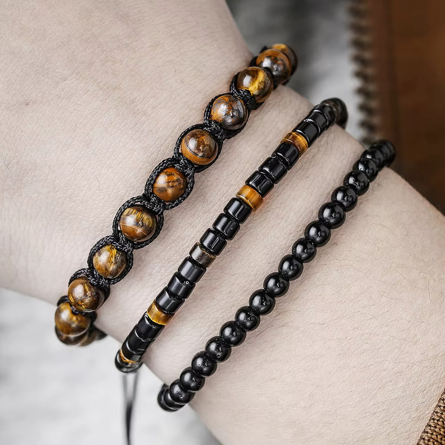 INGX Armband, Tigerauge Stein, Herren - Bild 3