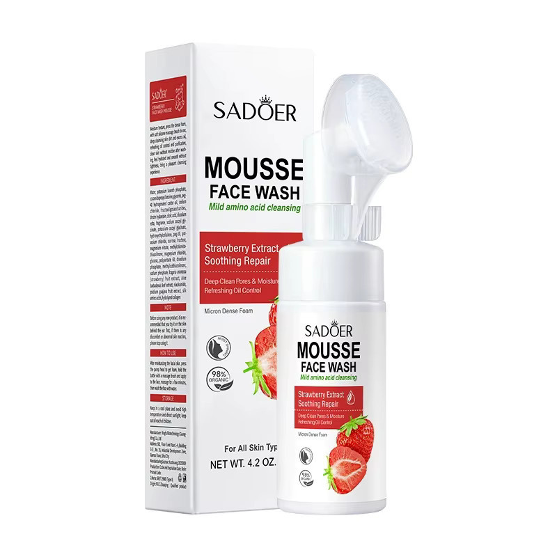 SAODER Fruits Strawberry Cleanser Gesichtsschaum - Bild 2