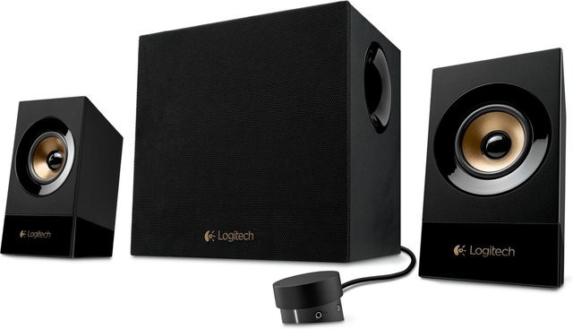 Logitech Z533 2.1 PC-Lautsprecher Multimedia-System mit Subwoofer, 60W, Schwarz - Bild 1