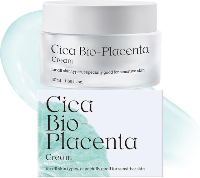 Natural Derma Project Cica Bio-Plazenta-Creme, 50 ml, Empfindliche Haut - Bild 1