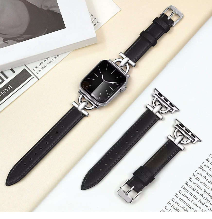 TINUORA Uhrenarmband Leder, Damen - Bild 4