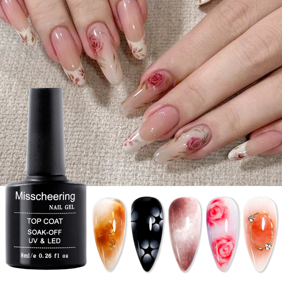 Misscheering Nagelkunstgel mit Marmor-Farbverlauf, 8 ml, glänzend - Bild 2