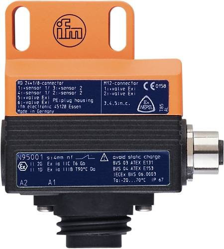 Ifm Electronic Induktiver Sensor N95001 NAMUR in Orange - Bild 1