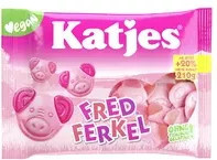 Katjes Fruchtgummi Fred Ferkel vegan 210 g - Bild 1
