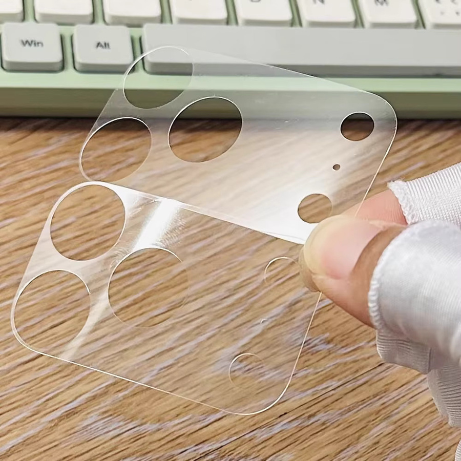 5 Stück HD Matte Objektiv Schutzfolie für Apple iPhone 17 Pro und iPhone 17 Pro Max, Transparent, Fiber Base Design - Bild 2