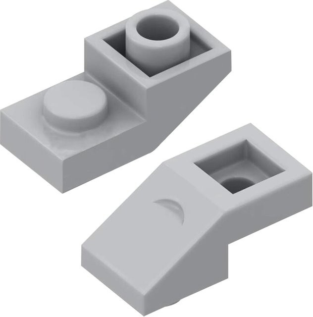 SMARTABLE Bausteine Teile, 30-teiliges Set, Schwarz, Grau - Bild 1
