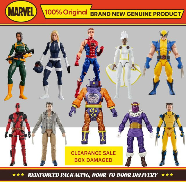 Hasbro Marvel Legends Series Actionfiguren, ab 14 Jahren - Bild 1
