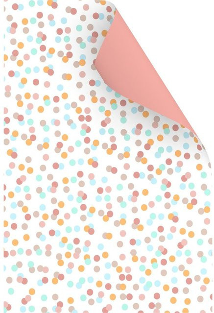 MarpaJansen Motivkarton Punkte Pastell in Rosa und Multicolor - Bild 1