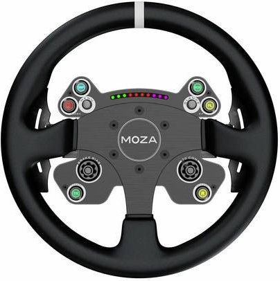 MOZA CS V2P Steering Wheel Racing Simulation Steuerrad für PC, Schwarz - Bild 1