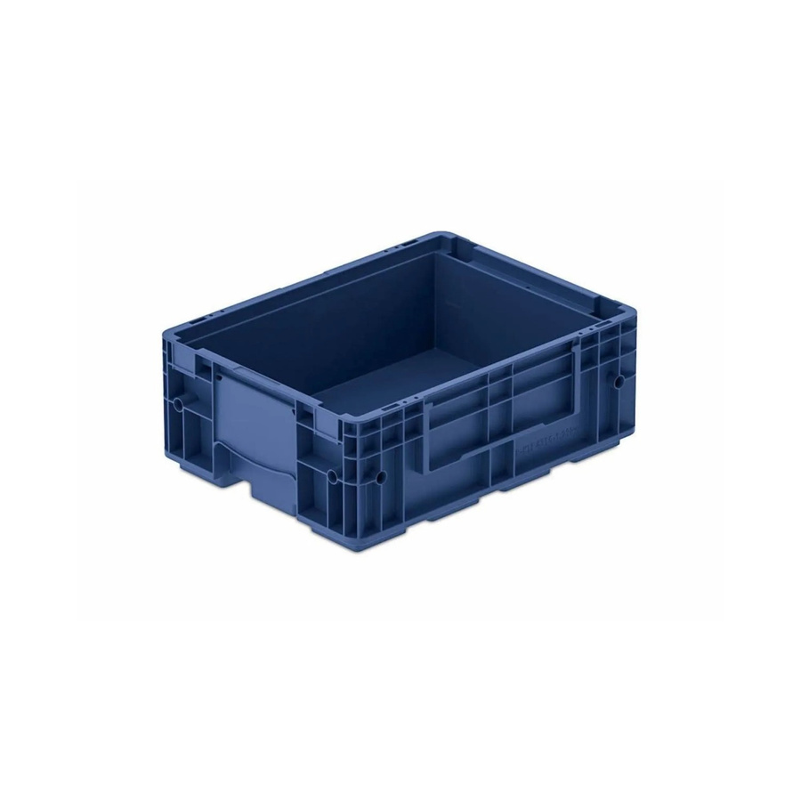 PROREGAL VDA KLT Kleinladungsträger mit Verbundboden in Blau, Stapelbehälter Transportbox mit Griffen, H x B x T: 14,7 x 30 x 40 cm - Bild 2