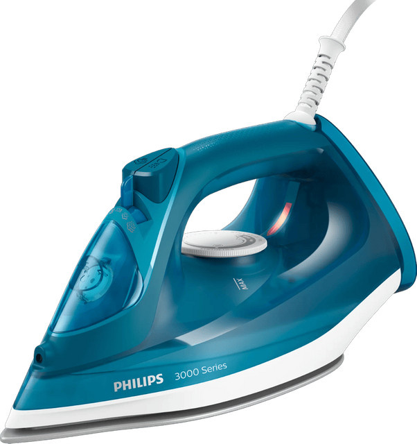 Philips DST3040/70 Dampfbügeleisen in Blau mit integriertem Antikalksystem und 2400 W - Bild 1