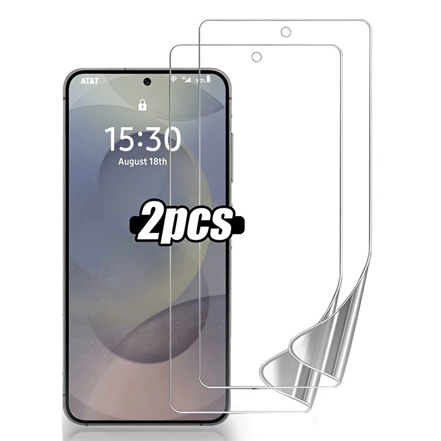NNBILI 2 Stück selbstheilende Displayfolie für Samsung Galaxy S26 S25 S24 S23 S22 S21 Ultra, transparent und ultradünn - Bild 7