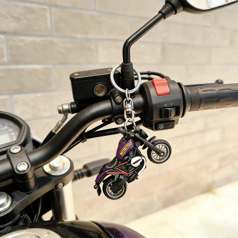Noter Motorrad-Anhänger, Weiß, Unisex - Bild 2