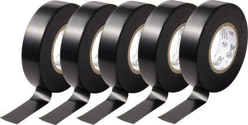 3M 160 Isolierband Schwarz 5er Pack Breite: 18 mm, Länge: 20 m - Bild 1