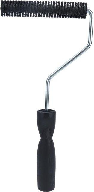 Glasfaserrolle zum Laminieren und Blasen entfernen, Durchmesser: 22 mm, Länge: 125 mm, Farbe: Grau/Schwarz - Bild 1