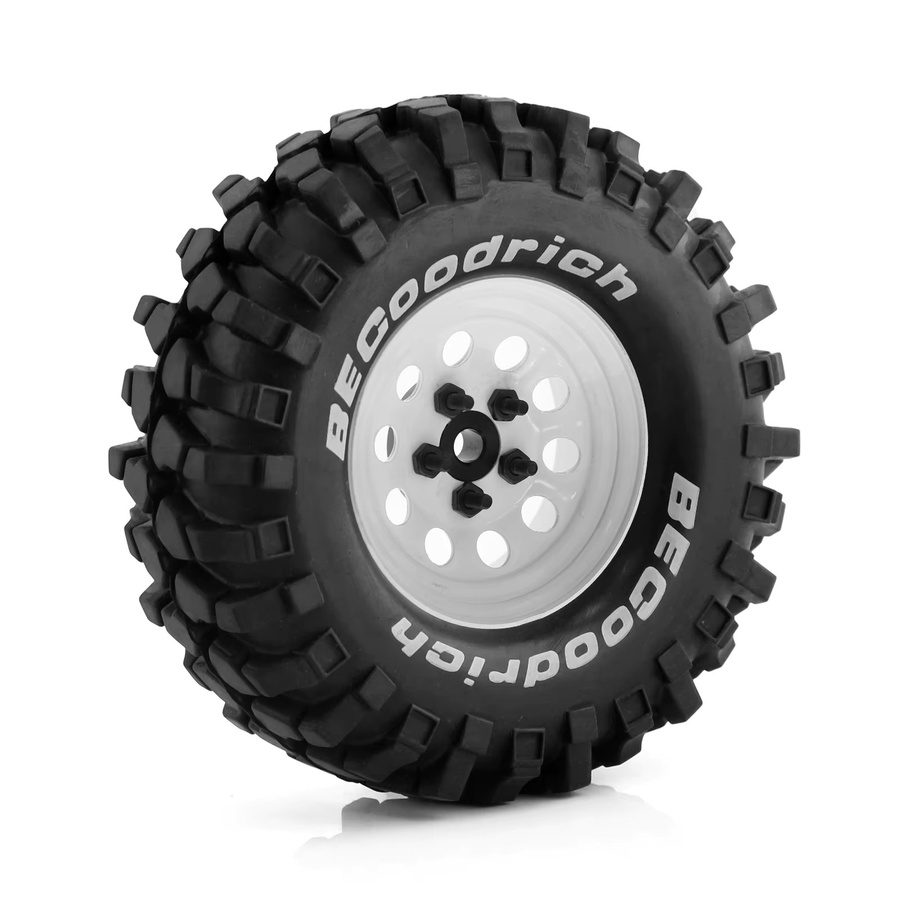 RS RC Gummireifen Beadlock-Räder Felgen, 1,9", Zubehör - Bild 2