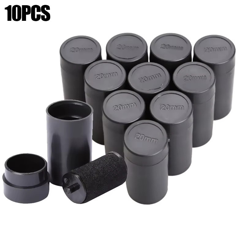 10er Set schwarze Tintenrollen Refill für MX5500 Etikettierer und Preisschild-Drucker mit 20 mm Breite - Bild 3