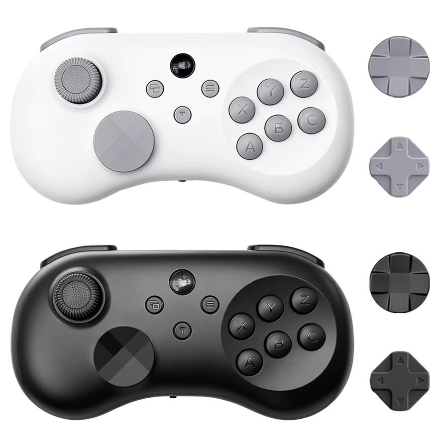 VILCORN Kabelloser Kampfspiel-Controller mit Hall-Joystick für Nintendo Switch, PS3, PS4, PC und Android in Schwarz - Bild 5