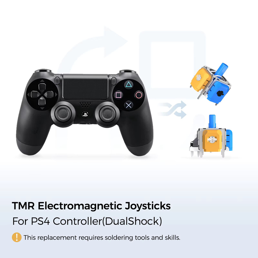 AKENS HALLPI TMR Elektromagnetischer Joystick als Ersatzzubehör für Nintendo Switch Pro, PS4, PS5 und Xbox Series Controller - Bild 3