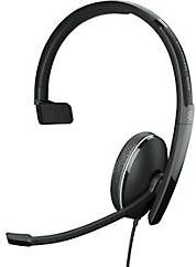 EPOS Sennheiser ADAPT 135T USB II Headset, einseitig, USB-A und 3,5 mm Klinke, UC-optimiert und Microsoft Teams zertifiziert, Schwarz - Bild 1